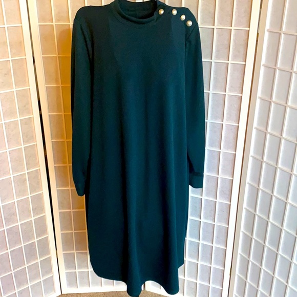 Eloquii Pearl Detail Easy Dress - Picture 4 of 8